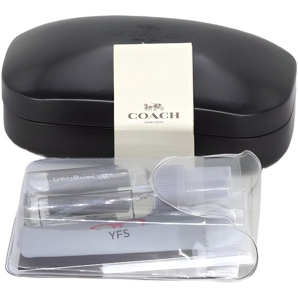 Coach HC8116 BLAIR 500113 56M Dark Tortoise/Brown Gradient Rectangle Sunglasses - Picture 5 of 5